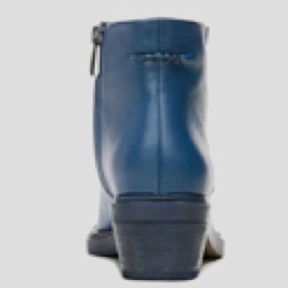 Franco Sarto Navy Boots Women’s size 7.5 - Picture 3 of 4